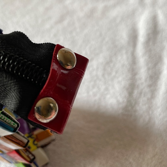 Nahui Ollin | Women's Candy Wrapper Clutch - Picture 7 of 15